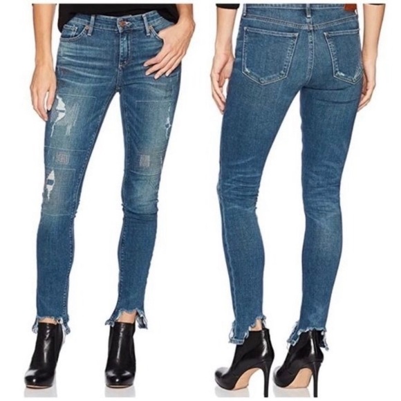 Lucky Brand Ava Skinny Jeans Size 4/27 - Picture 1 of 16